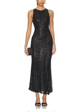 chinese dress ladies Lanah Cut Out Maxi Dress main image 1